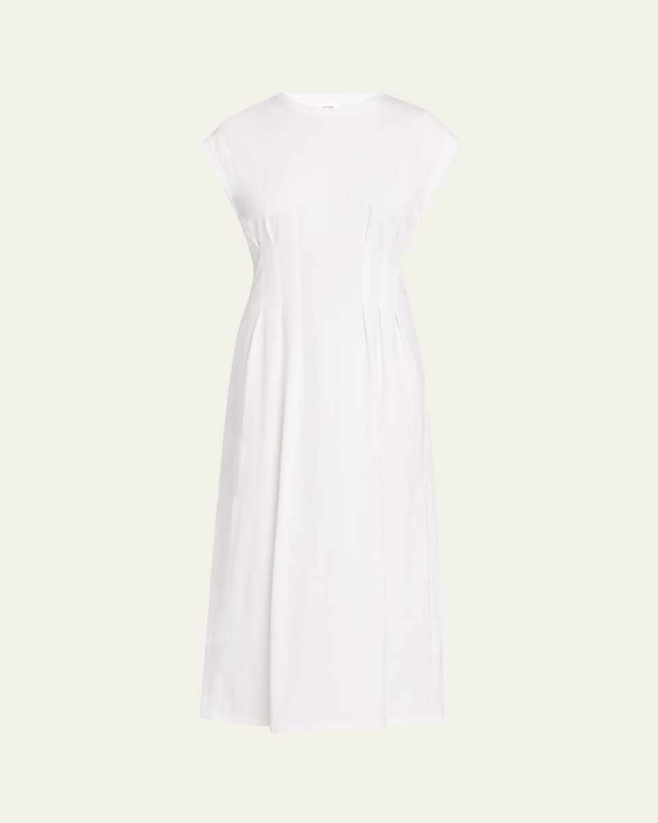 The Jersey Nipped Midi Dress